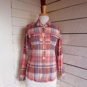 Buffalo David Bitten plaid shirt